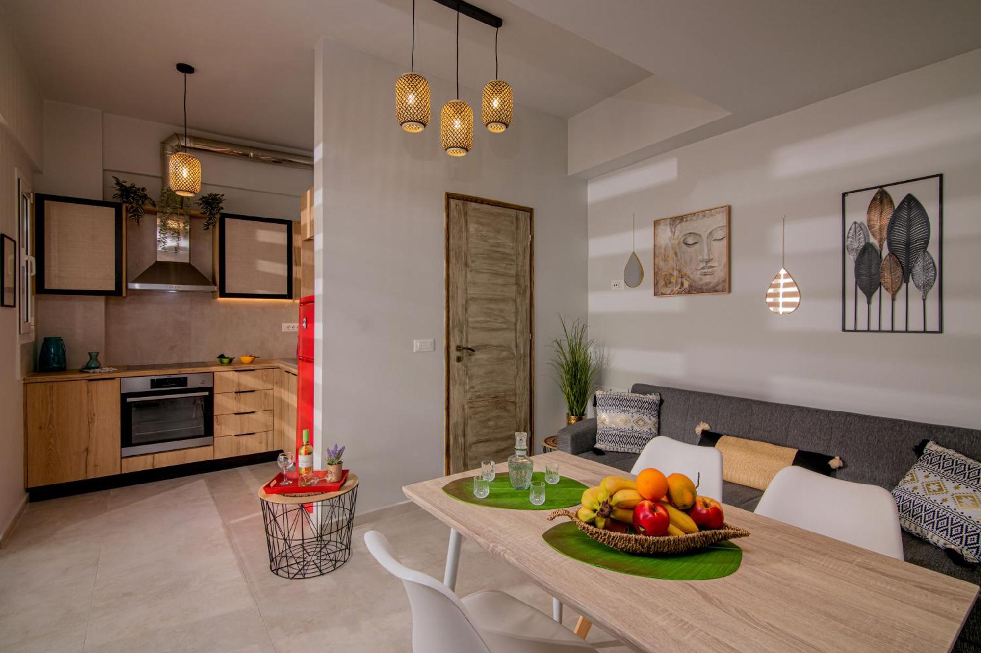 Natasha'S Studio Apartment Stalida المظهر الخارجي الصورة