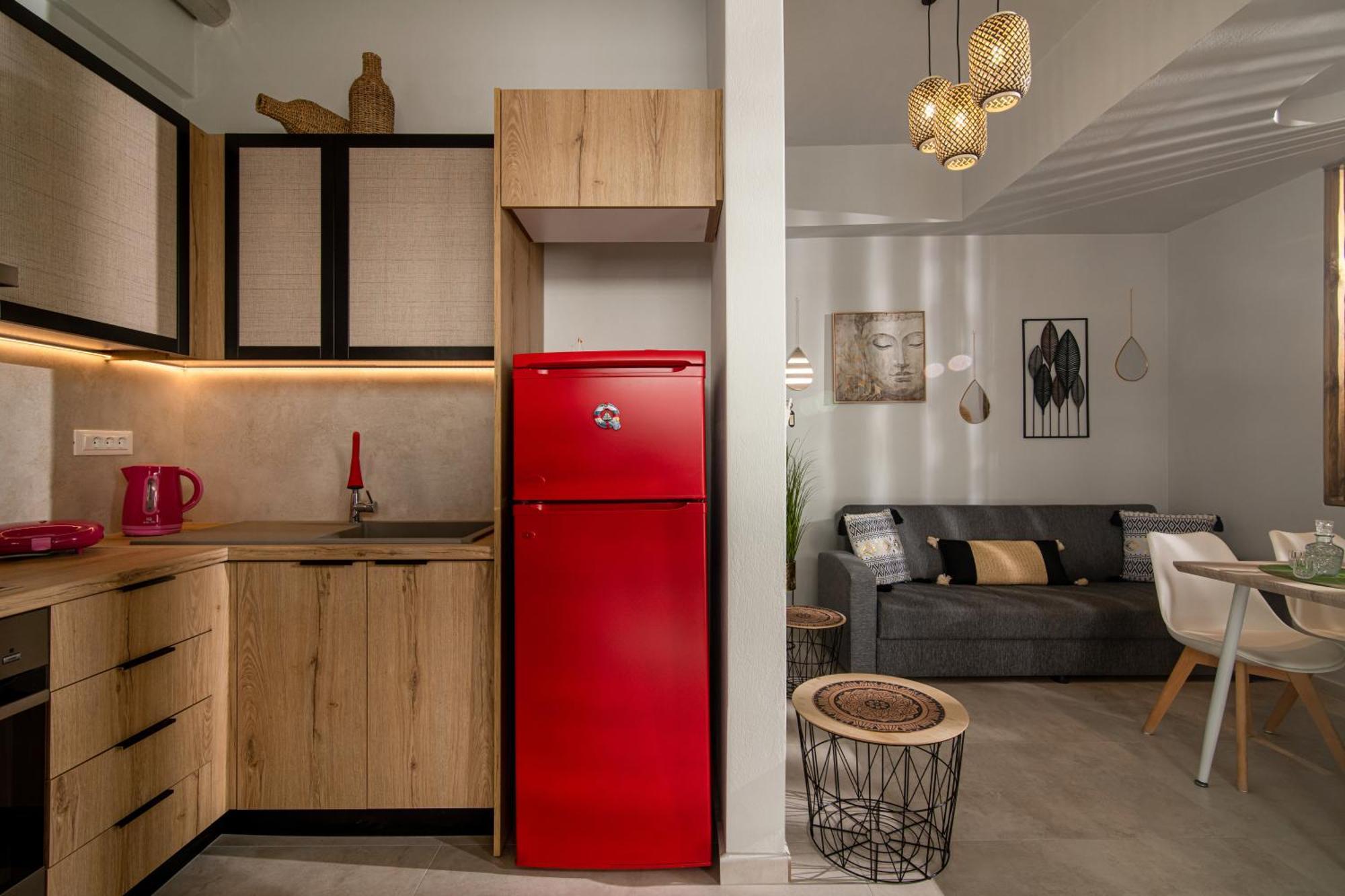 Natasha'S Studio Apartment Stalida المظهر الخارجي الصورة